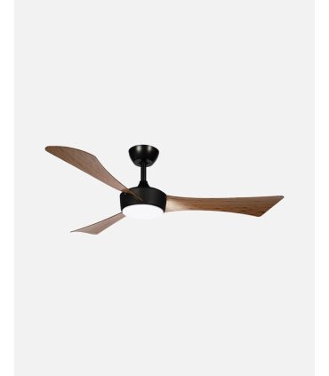 Ventilador DC Tormos 18w negro/roble