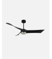 Ventilador DC Tempel 26w negro/cuero