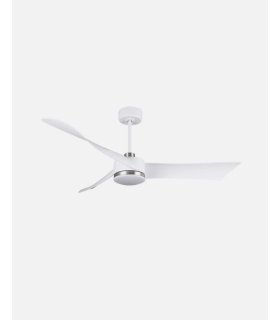 Ventilador DC Tempel 26w blanco/niquel