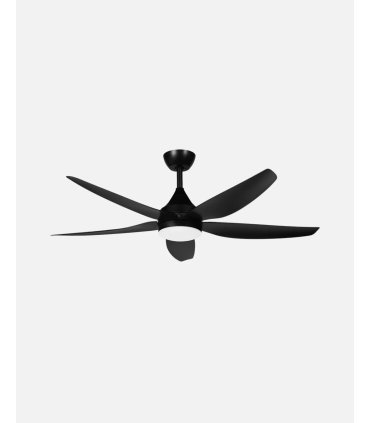 Ventilador DC Elda 18w negro