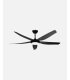 Ventilador DC Altea 24w negro