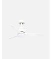 Ventilador DC Barrax 18w blanco con aspas color blanco