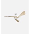 Ventilador DC Janubi 22w blanco/haya