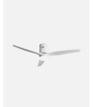 Ventilador DC Aguilon 20w blanco con 3 aspas blancas con luz