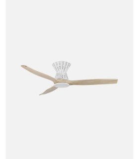 Ventilador DC Baltir 18w blanco/haya