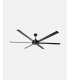 Ventilador DC Sanson negro sin luz