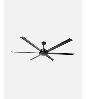 Ventilador DC Sanson negro sin luz