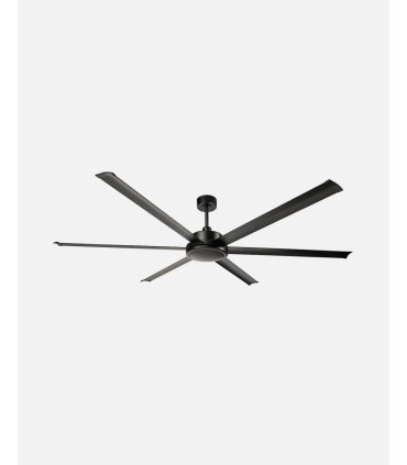 Ventilador DC Sanson negro sin luz