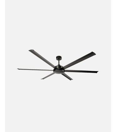 Ventilador DC Sanson Negro sin luz 305 cm