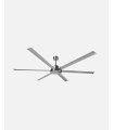 Ventilador DC Sanson níquel/plata sin luz 305 cm