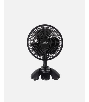 Ventilador de sobremesa con pinza Nervion 20W negro