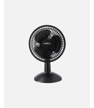Ventilador sobremesa Pizarro mini 20W negro