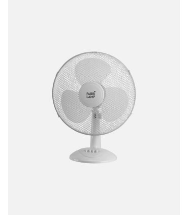 Ventilador sobremesa Cape pequeño 25W blanco
