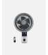 Ventilador de pared Aestus 75w negro/gris