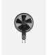 Ventilador de pared Alzir 50w negro