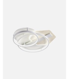 Plafón Trofa 120w blanco/haya