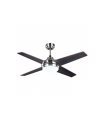 Ventilador Eolo níquel 4 aspas wengue/haya