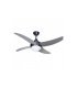 Ventilador Osiris níquel 4 aspas plata