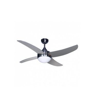 Ventilador Osiris níquel 4 aspas plata