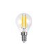 Bombilla Filamento Esférica 4w 450Lm E14 Clara 2700k