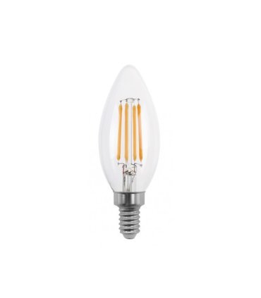 Bombilla  Filamento Vela 4w E14 Clara 2700k