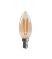 Bombilla Filamento Vela 4w Regulable E14  330Lm 2700k