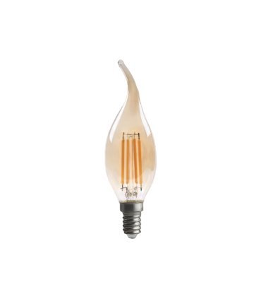 Bombilla Filamento Bohemia 4w E14 Ambar 380lm 2700k