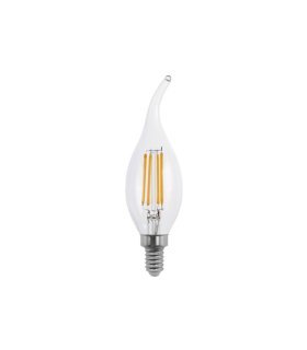 Bombilla Filamento Bohemia Clara 4w Regulable E14 400Lm