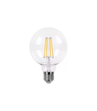 Bombilla Filamento Globo 8w 9,5 cm Clara E27 880lm 2700k