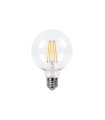 Bombilla Filamento Globo 8w 9,5 cm Clara E27 880lm 2700k