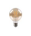 Bombilla Filamento Globo 8w 750Lm E27 Ambar 2700k