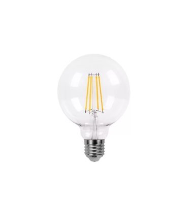 Bombilla Filamento Globo 8w 12,5 cm 880Lm E27 Clara 2700k