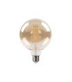 Bombilla Filamento Globo 8w 12,5 cm 750lm E27 Ambar 2700k