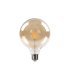 Bombilla Filamento Globo Ambar 8w 12,5 cm Regulable 700lm E27