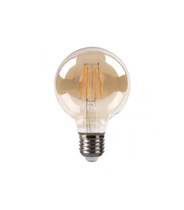 Bombilla Filamento Globo Clara 8w 8 cm 750lm E27 Ambar 2700k