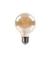 Bombilla Filamento Globo Clara 8w 8 cm 750lm E27 Ambar 2700k