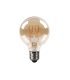 Bombilla Filamento Espiral Horizontal Globo 4w 8 cm Ambar