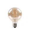 Bombilla Filamento Espiral Vertical Globo 4w 9,5 cm Ambar