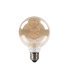 Bombilla Filamento Trenzado Globo 4w 9,5 cm 250lm Ámbar