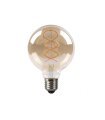 Bombilla Filamento Trenzado Globo 4w 9,5 cm 250lm Ambar