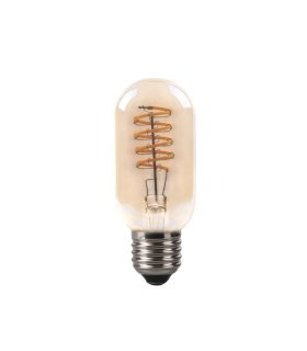 Bombilla Filamento Espiral Vertical Tubular 4w 4,5 cm Ambar