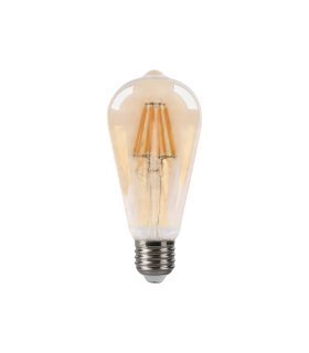 Bombilla Filamento Pebetero 8w Regulable 700lm E27 Ambar