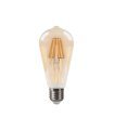 Bombilla Filamento Pebetero 8w Regulable 700lm E27 Ambar
