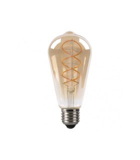 Bombilla Filamento trenzado Pebetero 4w 250lm E27 Ambar