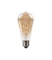 Bombilla Filamento trenzado Pebetero 4w 250lm E27 Ambar