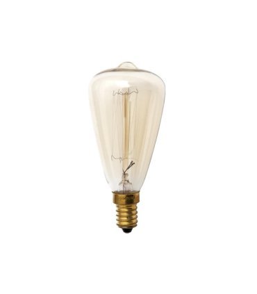 Bombilla Incandescencia Vintage Pebetero 25w E14 Calida