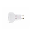 Luz Led Enchufe + Interruptor 1W