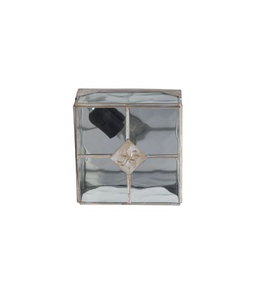 Plafón Pequeño Estepa Oro 1xe27rojo