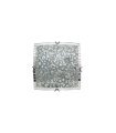 Plafon Cuadrado Tenor 2xe27 Cromo Mosaico