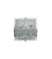 Plafon Cuadrado Tenor 3xe27 Cromo Mosaico